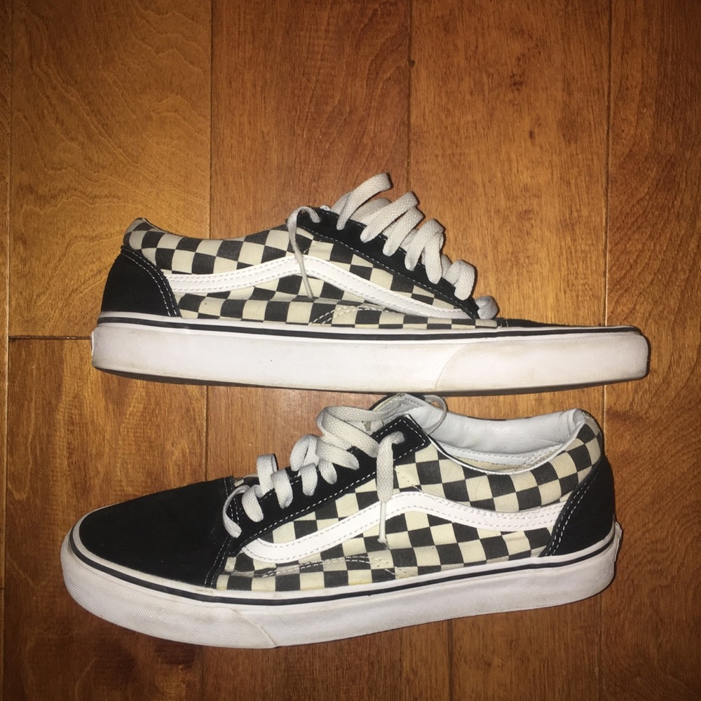 Vans Old Skool Checkered Black